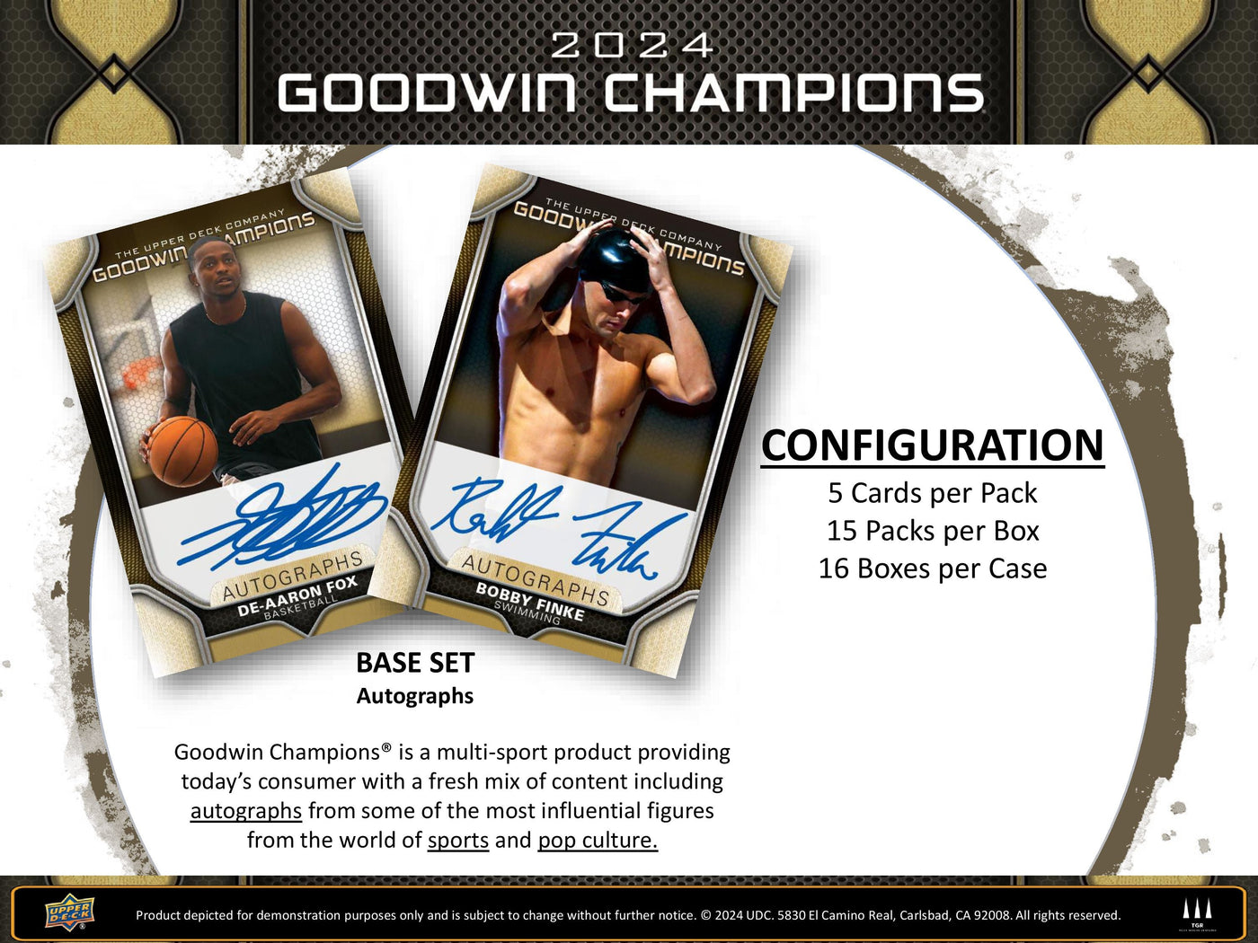 2024 Upper Deck Goodwin Champions Hobby Box