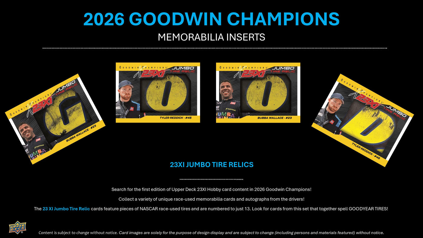 2026 Upper Deck Goodwin Champions Hobby Box (Pre Order)