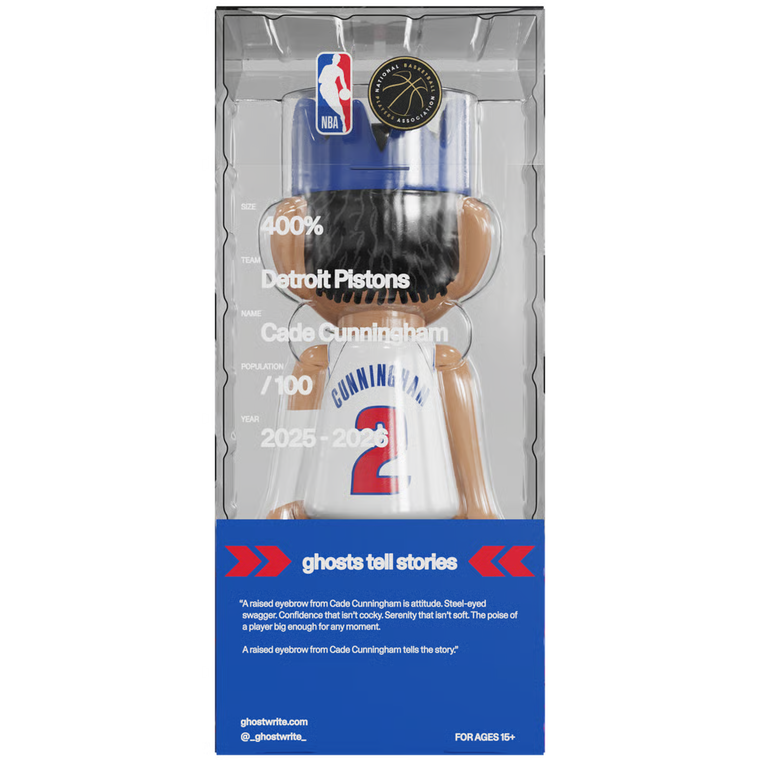 2025-26 Ghostwrite CADE CUNNINGHAM Base NBA 400%