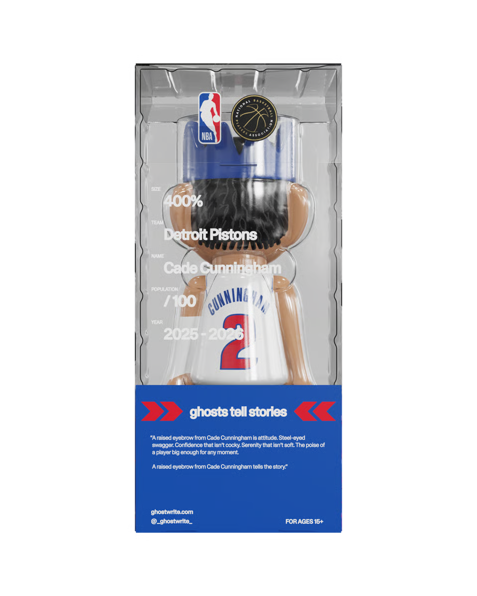 2025-26 Ghostwrite CADE CUNNINGHAM Base NBA 400%