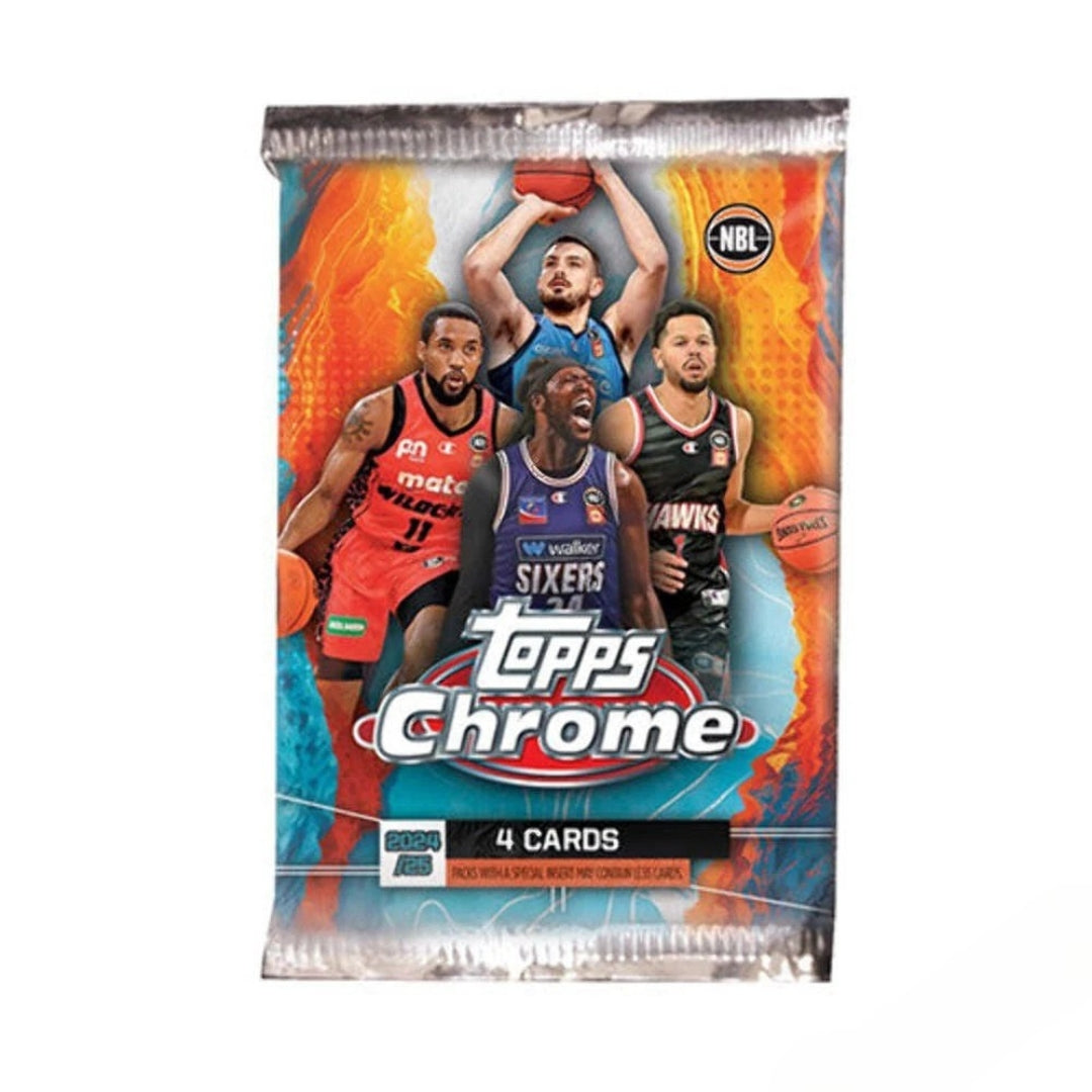 2024-25 Topps NBL Chrome Basketball Hobby Pack