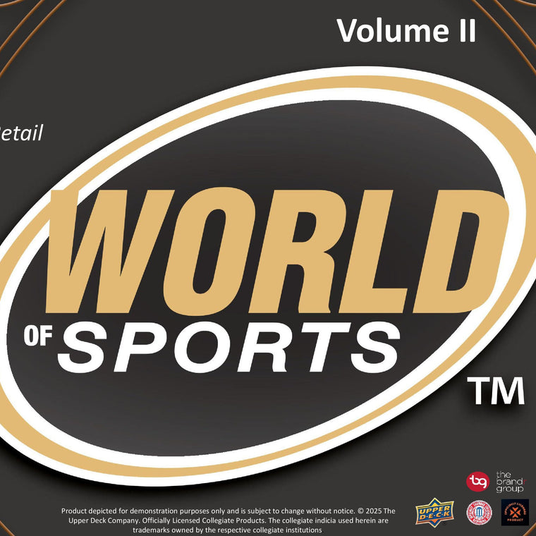 2025 Upper Deck World of Sports Volume 2 Blaster Box