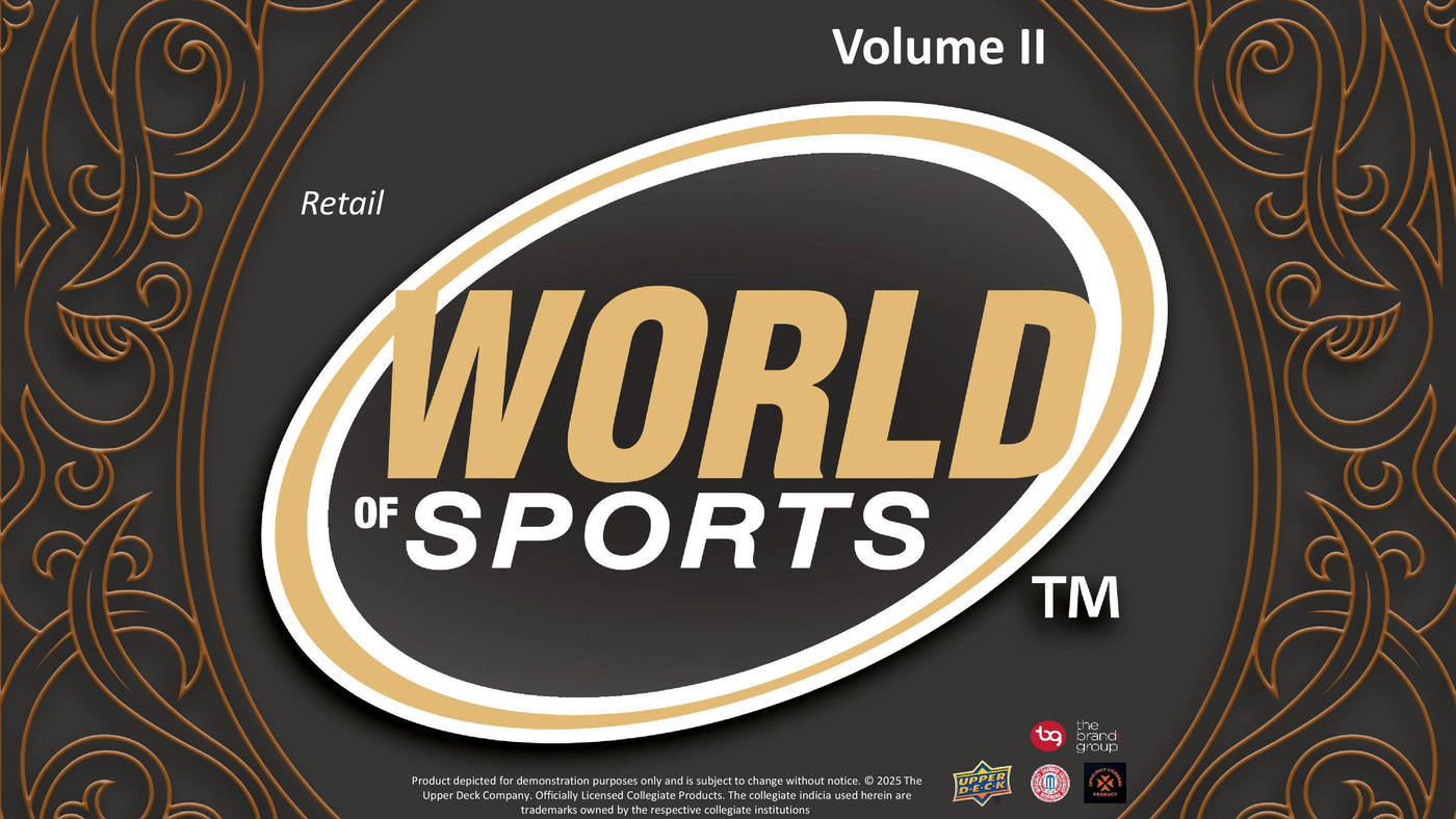 2025 Upper Deck World of Sports Volume 2 Blaster Box