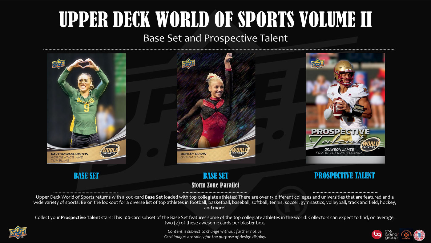 2025 Upper Deck World of Sports Volume 2 Blaster Box