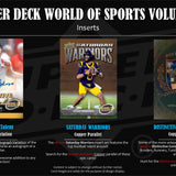 2025 Upper Deck World of Sports Volume 2 Blaster Box