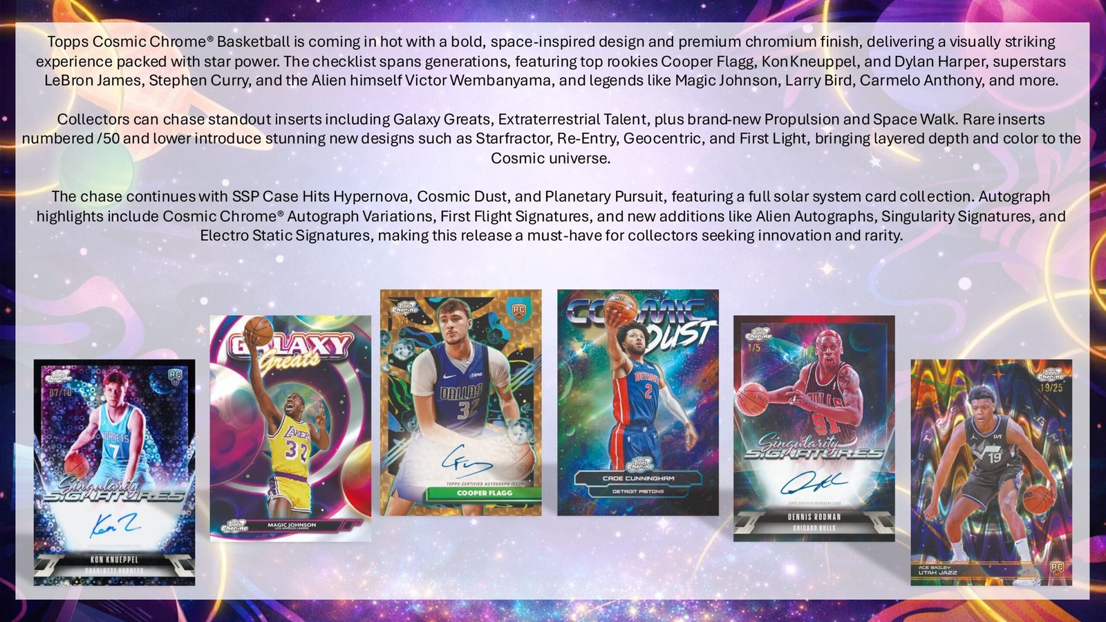 2025-26 Topps Cosmic Chrome Basketball Hobby Box