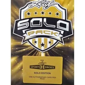 2025 Leaf Metal Sports Heroes Solo Edition Hobby Pack