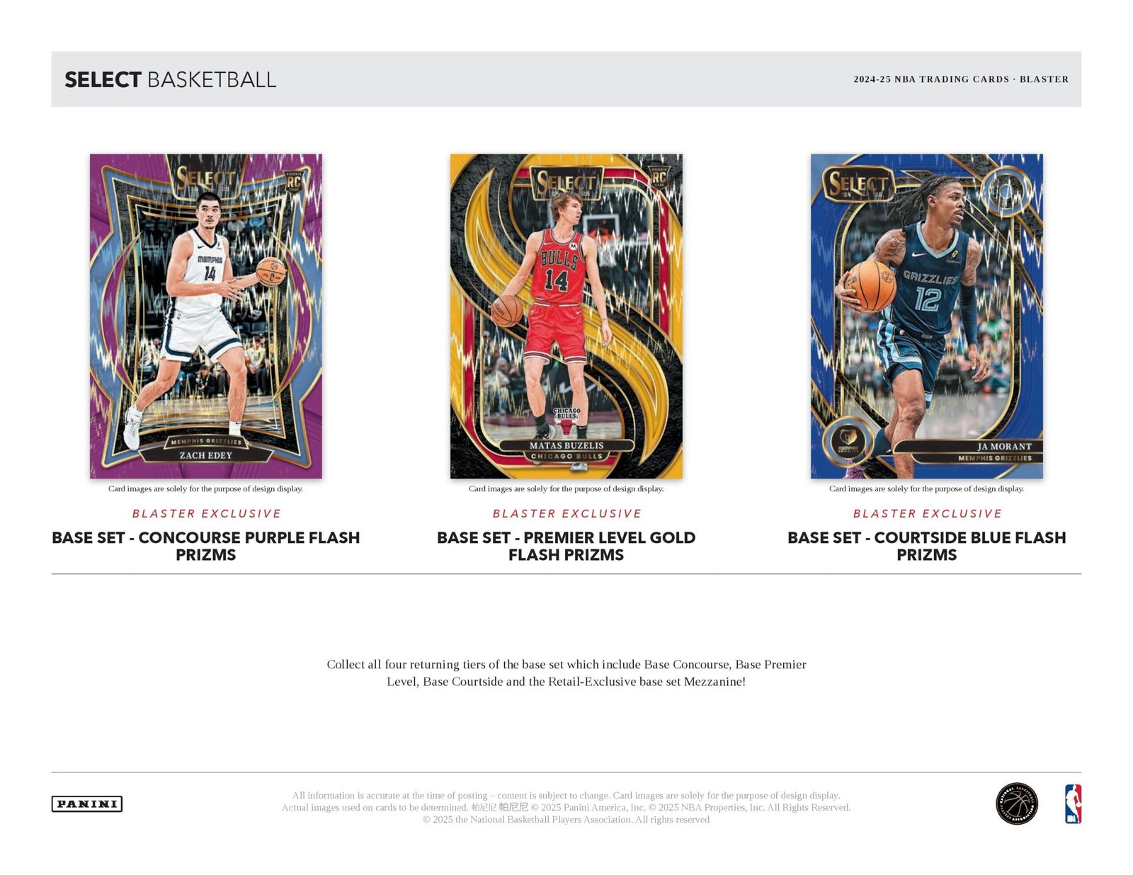 2024-25 Panini Select Basketball 6-Pack Blaster Box