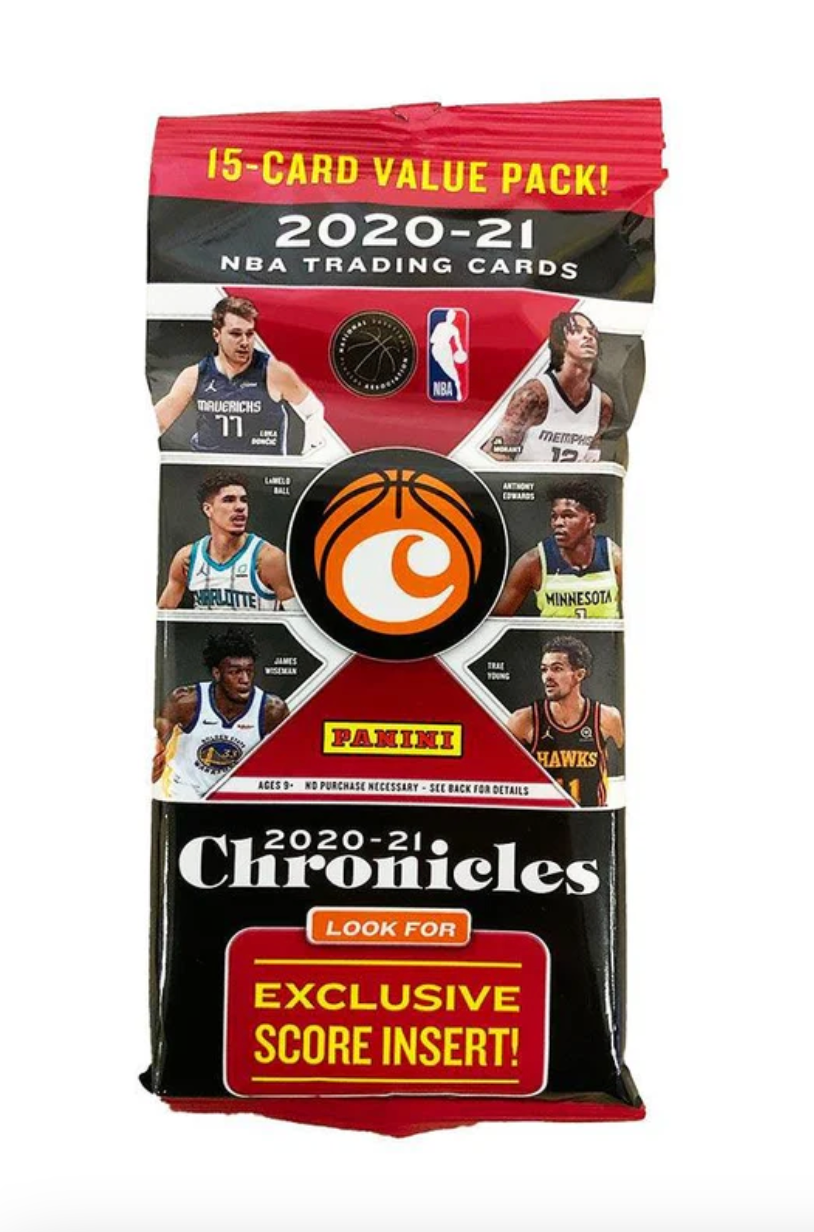 2020-21 Panini Chronicles Basketball Jumbo Value Pack