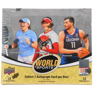 2025 Upper Deck World of Sports Volume 1 Multisport Hobby Box