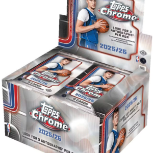 2025-26 Topps Chrome Basketball Jumbo Box