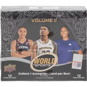 2025 Upper Deck World of Sports Volume 2 Multisport Hobby Box