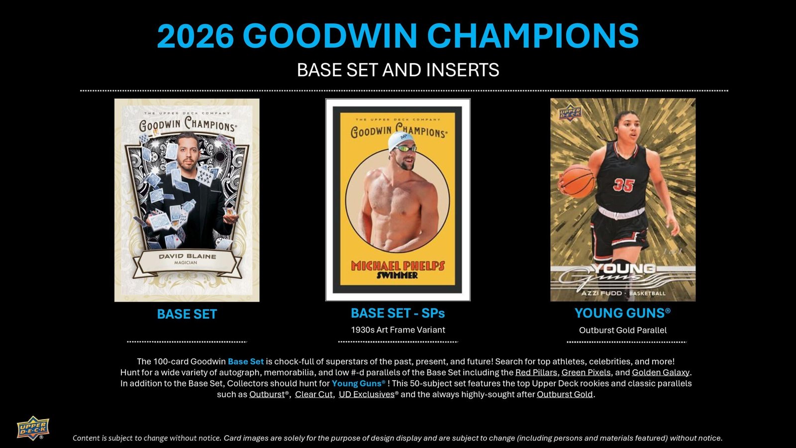 2026 Upper Deck Goodwin Champions Hobby Box (Pre Order)